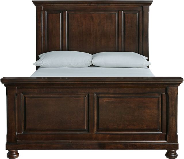 Millennium® by Ashley® Porter Rustic Brown Queen Panel Bed-2
