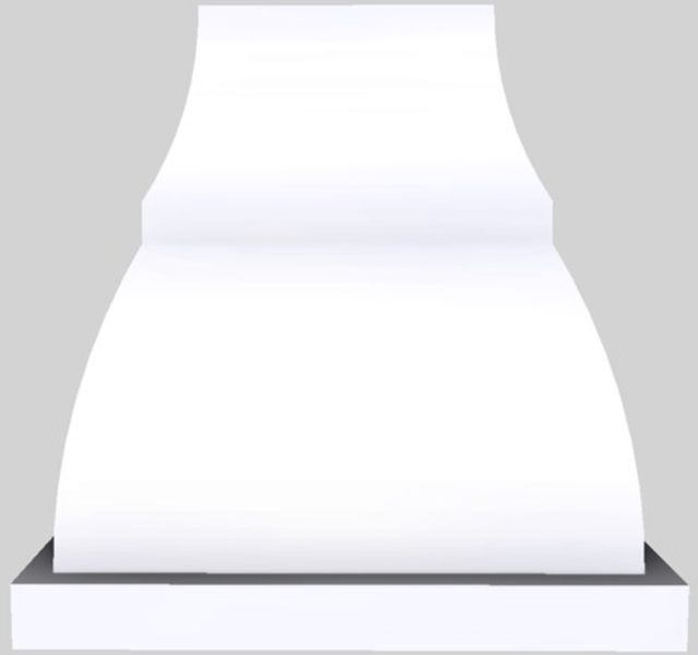 Vent-A-Hood® Designer Series 36" White Island Range Hood-1