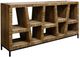 Harp & Finial® Leeds Dark Walnut Bookcase-0