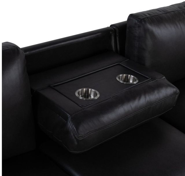 Global Furniture USA U1830 Blanche Black/Charcoal Sleeper Sofa with USB-1
