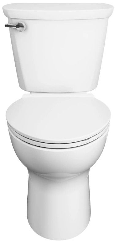 American Standard Cadet® PRO White Two-Piece Chair Height Elongated Toilet Less Seat 1.28 gpf/4.8 Lpf-2