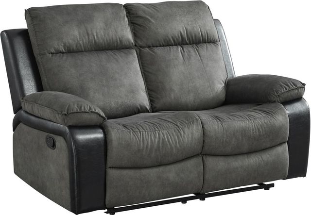 Signature Design by Ashley® Woodsway Gray Glider Loveseat-0