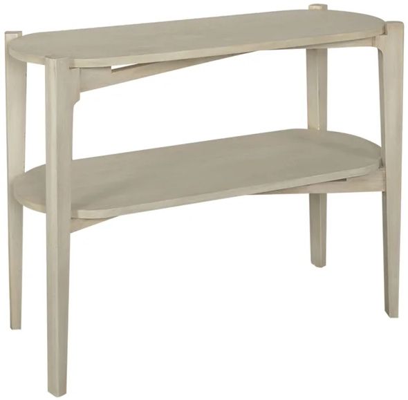 Stylecraft Antique White Foldable Console Table-0