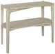 Stylecraft Antique White Foldable Console Table-0