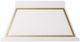 Ilve® Nostalgie II Noblesse 48" White Wall Mounted Range Hood with Brass Trim-0