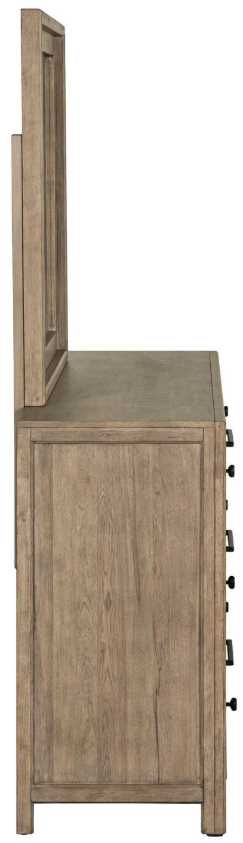 Liberty Furniture Proximity Place Barley Buff Dresser and Mirror-3