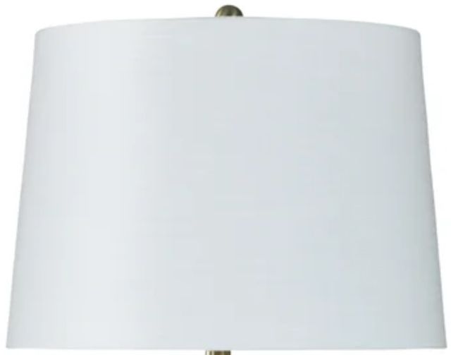 Stylecraft Bronze/Morris Grey/White Table Lamp-1