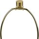 Monarch Specialties Inc. 24"H Black Resin Table Lamp-1