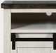 Jofran Inc. Madison County Vintage White Electric Fireplace Media Console-5