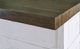 Elements International Condesa Tobacco 68" Bar Table with White Base-2