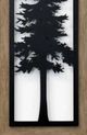Stylecraft Cypress I Black/Brown/White Wall Art -1