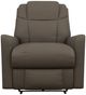 La-Z-Boy® Sparrow Otter Leather Power Wall Recliner with Headrest and Lumbar-1