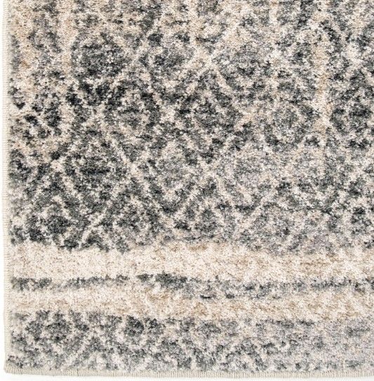 Orian Riverstone Pinnacle Cloud Gray 5'x8' Area Rug-1