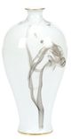 Wildwood Lamps White Cinder and Smoke Vase-1