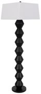Sagebrook Home Black Stacked Totem Lamp-0