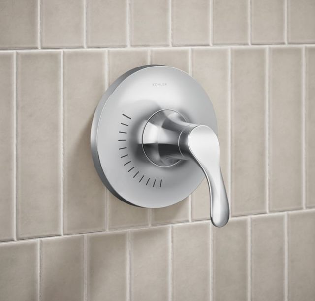 KOHLER® Simplice® Rite-Temp® Polished Chrome 1.75 GPM Shower Trim Kit-3