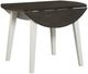 American Wholesale Furniture 3-Piece Gray Dining Set with White Base-2