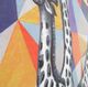 YHD Contemporary View of Giraffes Wall Art-3