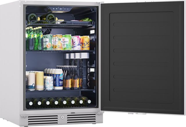 Zephyr Presrv™ 24" 5.6 Cu. Ft. Stainless Steel Under the Counter Refrigerator-1