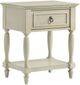 Elements International Gianna 3-Piece White Youth Full Panel Bedroom Set-2