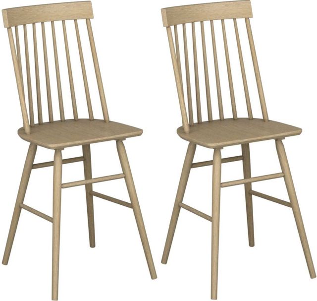 Emerald Home Midland 2-Piece Natural Taupe Counter Chair Set-0