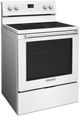 KitchenAid® 30" White Freestanding Electric Range-2