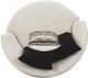 Ashley® Cambri Snow Oversized Round Swivel Chair-4