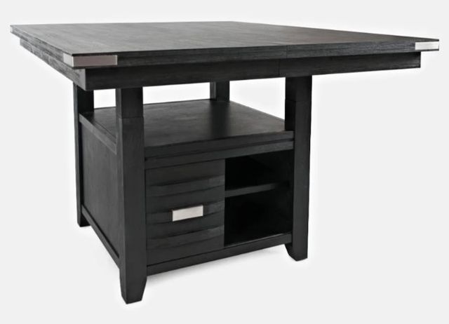 Jofran Inc. Altamonte Dark Charcoal High-Low Square Counter Dining Table-0