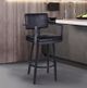 Armen Living Balboa Vintage Black 26” Counter Stool-4