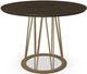 Amisco Customizable Calypso Round Dining Table with 42" Solid Ash Top-3