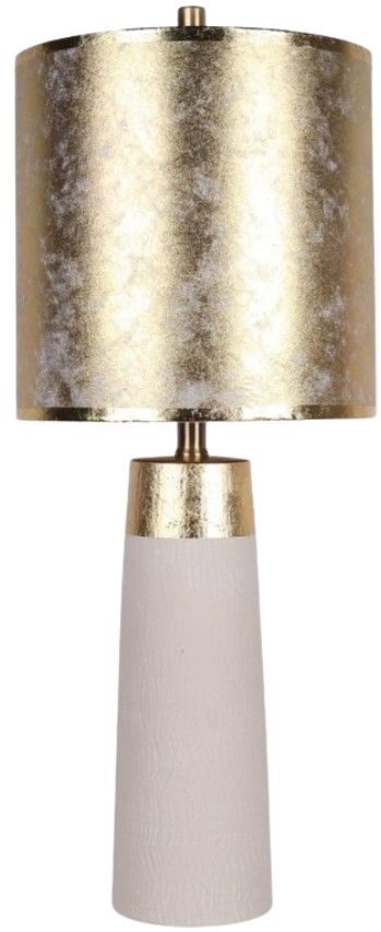 Classy Living 2-Piece Luxe Radiance Off White Table Lamp Set-0