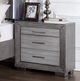 Furniture of America® Raiden 4-Piece Gray Queen Bedroom Set-5