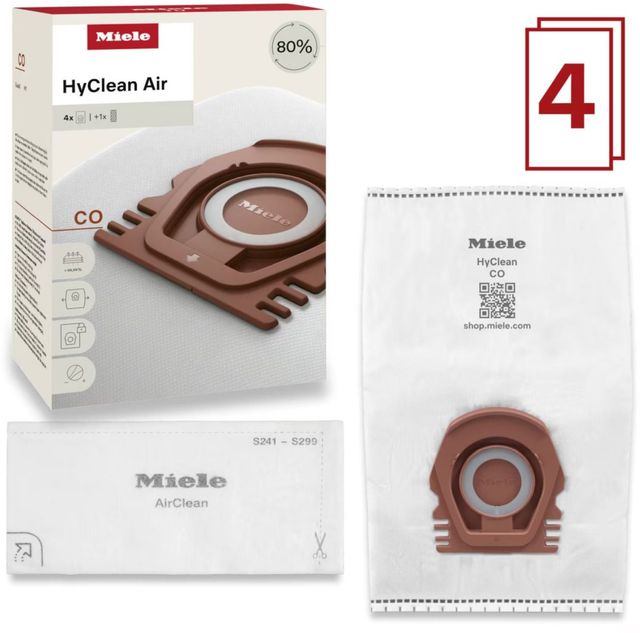 Miele CO HyClean Air 4 Pack Vacuum Bag-1