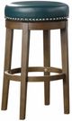 Homelegance® Westby Brown/Green Swivel Pub Height Stool-0