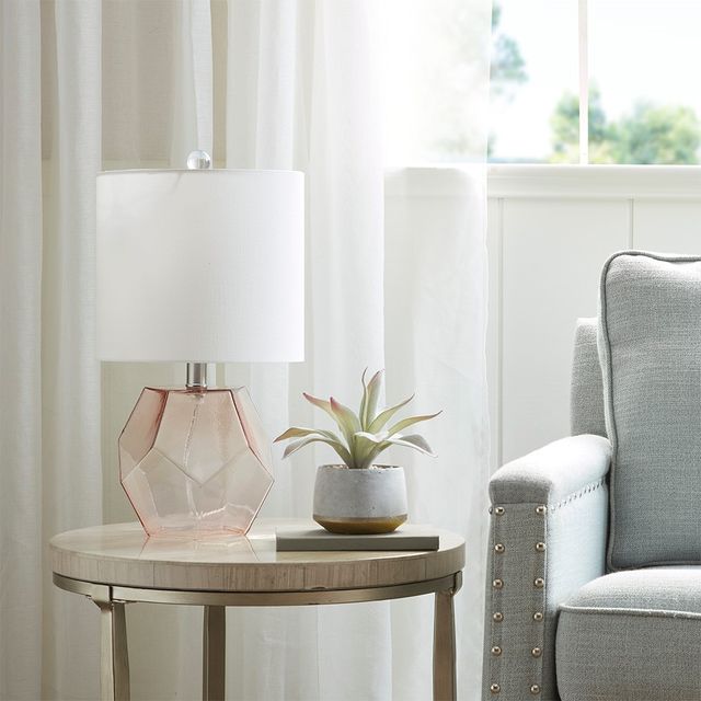 Olliix by 510 Design Bella Pink Table Lamp-2