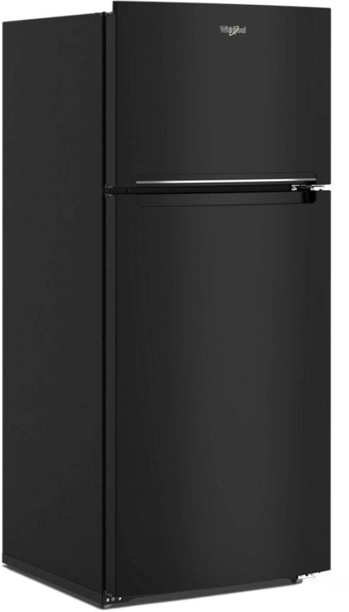 Whirlpool® 28 in. 16.3 Cu. Ft. Black Top Freezer Refrigerator-1