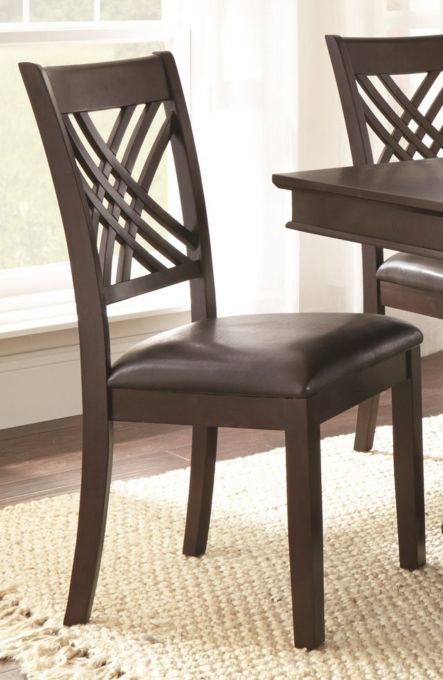 Steve Silver Co. Adrian 5-Piece Merlot Cherry Dining Set-1