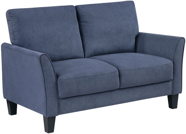 Homelegance® Aliana Blue Loveseat-0