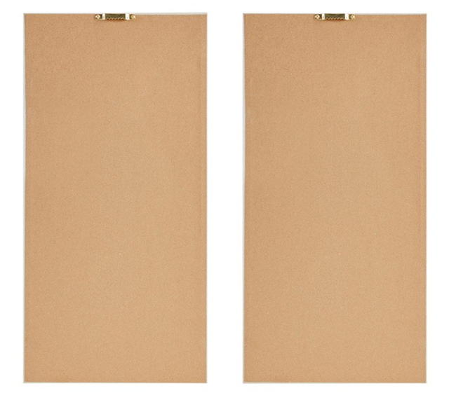 Olliix by Madison Park Avant Garden 2 Piece Multi Floral Natural Shadowbox Set-1