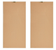 Olliix by Madison Park Avant Garden 2 Piece Multi Floral Natural Shadowbox Set-1