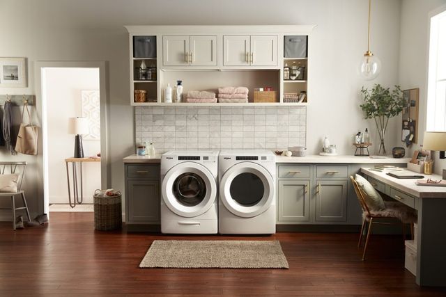 Whirlpool® 7.4 Cu. Ft. White Front Load Electric Dryer-9