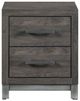 Homelegance® Zephyr Antique Silver/Brownish Gray Nightstand-2