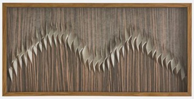 YHD Brown Reverb 3D Wall Art-0