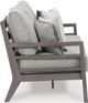 Signature Design by Ashley® Hillside Barn Gray/Brown Outdoor Sofa with Cushion-3