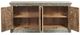Crestview Collection Sundara Stained Natural/Taupe 4-Door Sideboard-2