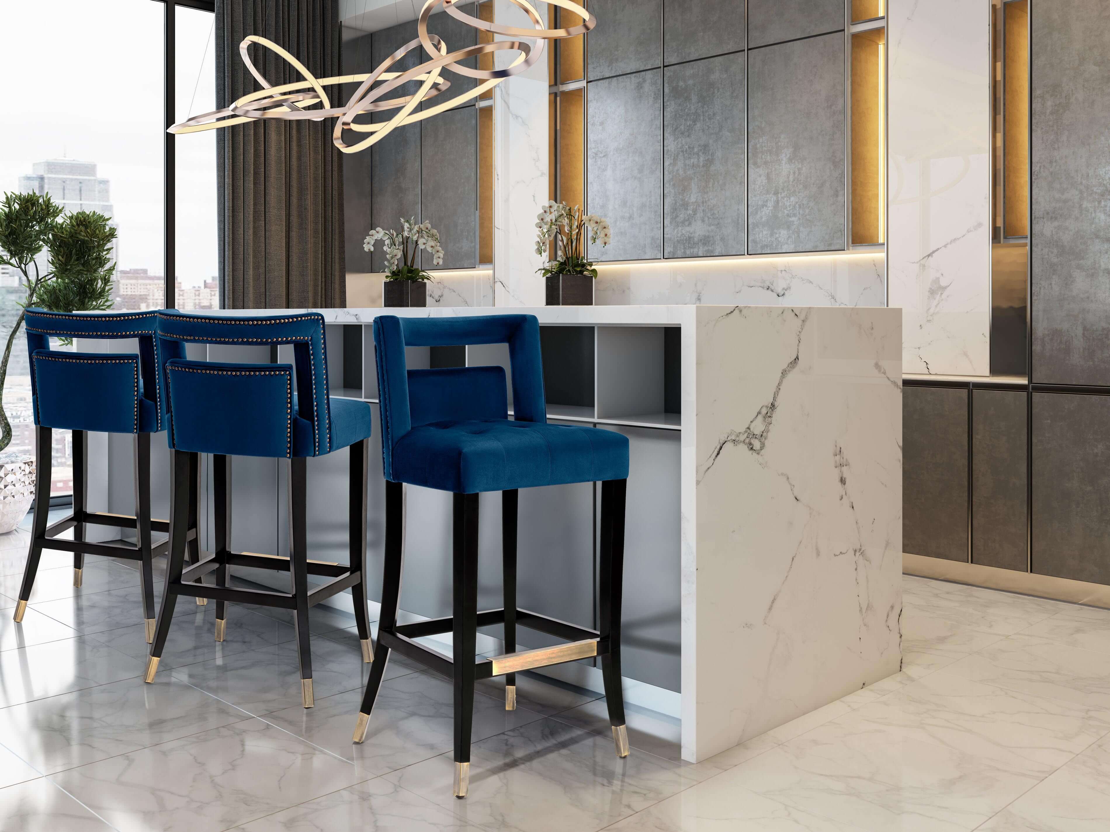 TOV Furniture Hart Counter Stool - Thumbnail 5