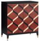 Currey & Company Sergio Black/Chestnut Burl Bar Cabinet-1