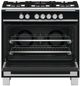 Fisher & Paykel 36" Black Pro Style Gas Range-1