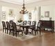 Crown Mark Kiera Brown Dining Arm Chair-1