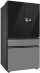 Samsung Bespoke 36" 28.6 Cu. Ft. Charcoal Glass/Stainless Steel French Door Refrigerator-2